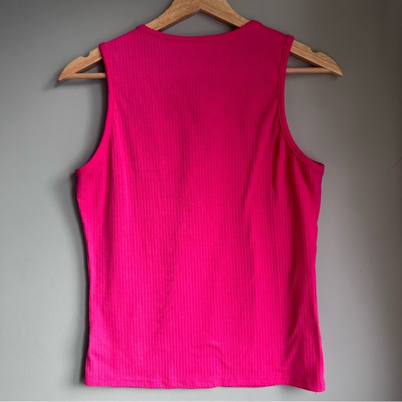 3 Unity Solid Rib-Knit Tank Tops Pink Nude Black 🩷🤎🖤 - Picture 9 of 11